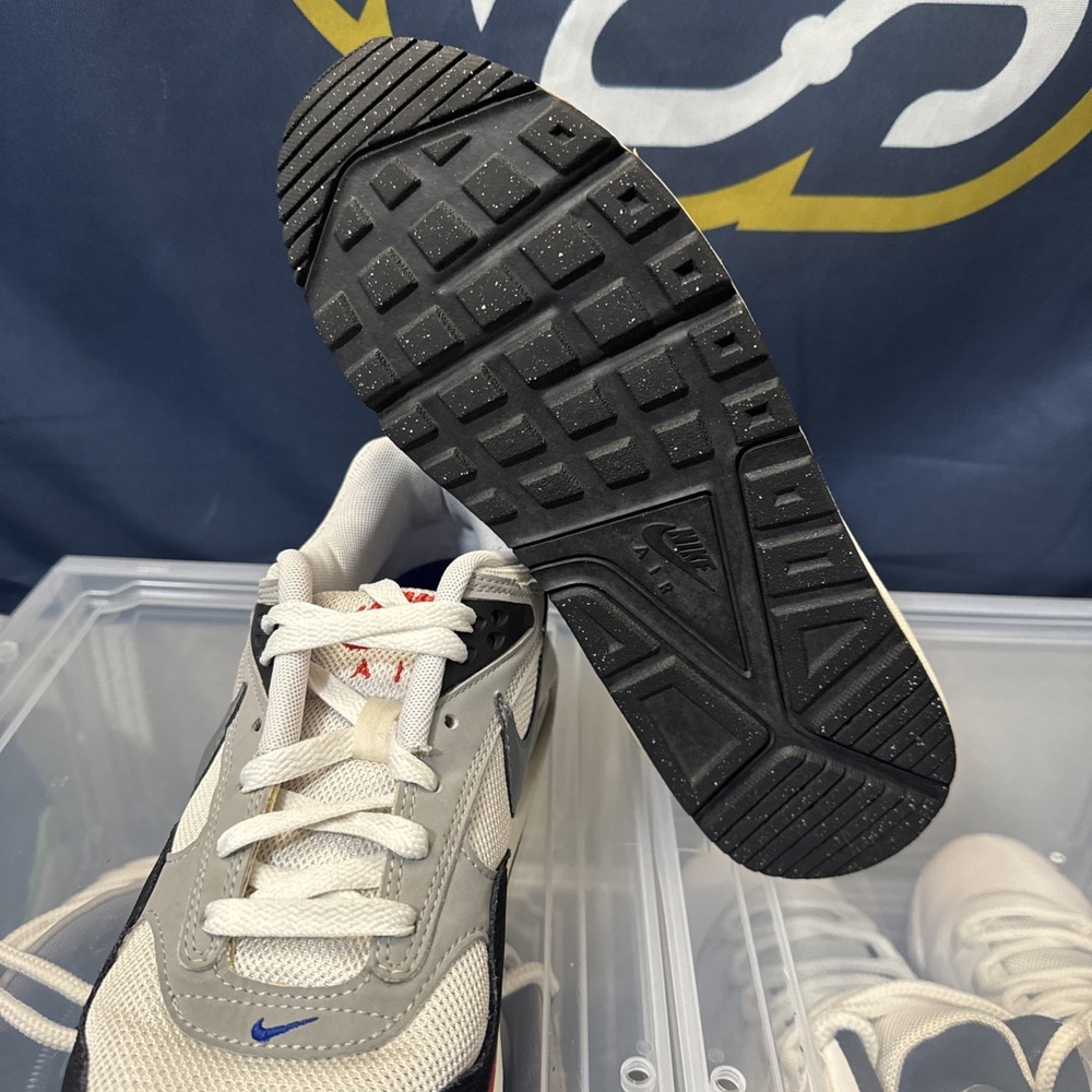 Nike Air Max Correlate Mens 8 - 9.5W White Cool Grey Black Old Royal - Picture 8 of 8
